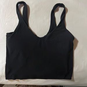 Lululemon align crop tank in black